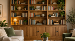 A Bookcase That Works Hard Without Crowding Your Room